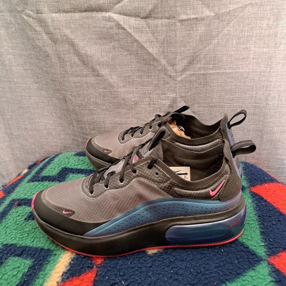 %Nike Shoes Women's Size 9 Air Max Dia SE Running Black Laser Fuchsia A 18